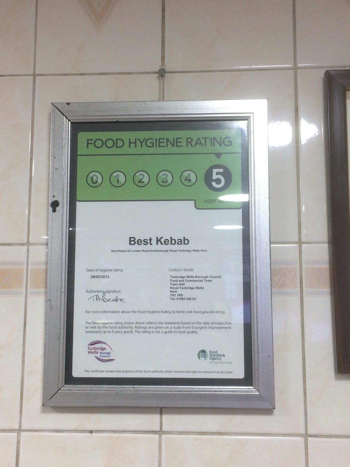 Photo of The Best Kebab - 84 London Rd, Southborough, Tunbridge Wells TN4 0PP